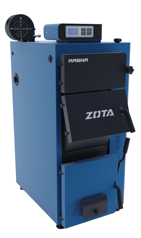 Котел твердотопливный ZOTA Magna 20 кВт 